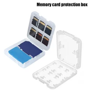 Plastic SD Card Box Portable Storage SD Storage Box Card Organizer Transparent Memory Card Case
Plastic SD Card Box Portable Storage SD Storage Box Card Organizer Transparent Memory Card Case