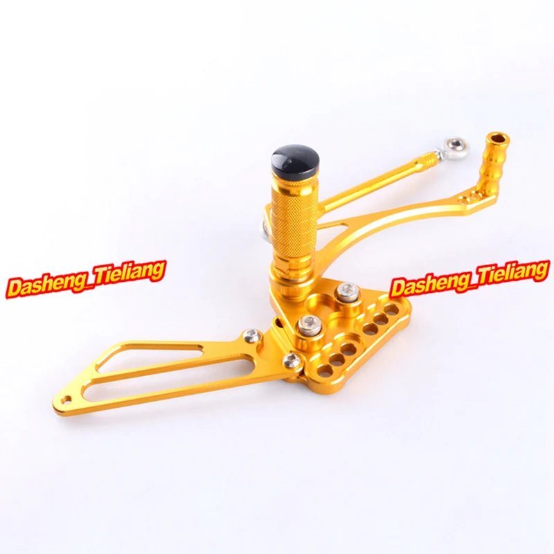 Adjustable Shift Foot Pegs Rear Set Footrests Replacement Kit For Suzuki GSX-R / GSXR1000 2005-2006 Motorcycle Accessory Parts