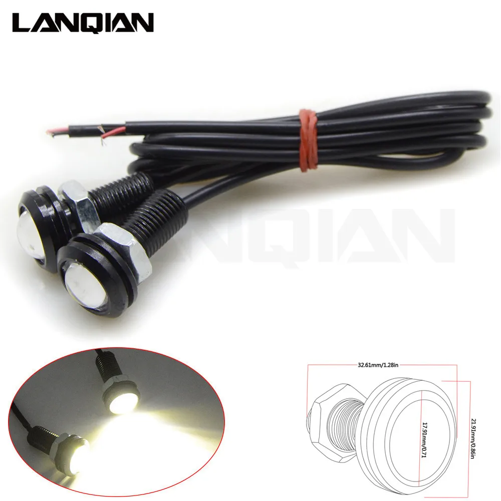 2pcs White Light Eagle Eye LED Strobe Light Lamp Daytime Running Light for Boat Marine Car SUV Off-Road Motorcycle High Quality
2pcs White Light Eagle Eye LED Strobe Light Lamp Daytime Running Light for Boat Marine Car SUV Off-Road Motorcycle High Quality