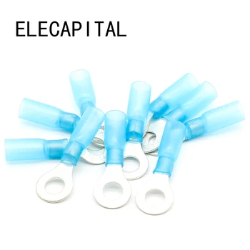 50pcs RV2-6 Blue Ring Insulated Wire Connector Crimp Terminal Cable Connector waterproof Thermal shrinkable terminal
50pcs RV2-6 Blue Ring Insulated Wire Connector Crimp Terminal Cable Connector waterproof Thermal shrinkable terminal