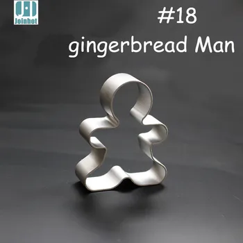 Ginger Bread Men aluminium alloy Biscuit Pastry Mold Cookies/Fruit/vegetable/toast cutter Christmas series 
Ginger Bread Men aluminium alloy Biscuit Pastry Mold Cookies/Fruit/vegetable/toast cutter Christmas series