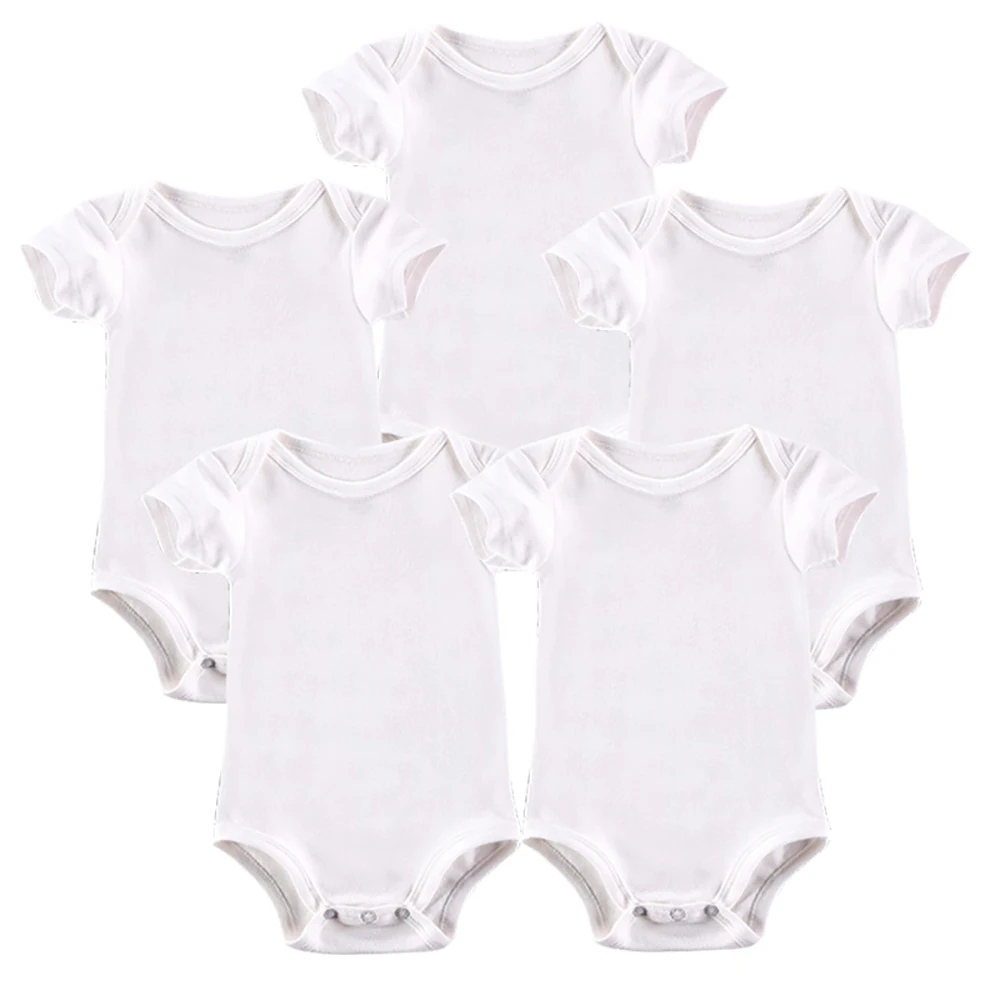 5 PCS/LOT Newborn Baby Clothing 2018 Summer Short Sleeve Baby Boy Girl Clothes 100% Cotton White Kids Baby Bodysuits & Jumpsuits 
5 PCS/LOT Newborn Baby Clothing 2018 Summer Short Sleeve Baby Boy Girl Clothes 100% Cotton White Kids Baby Bodysuits & Jumpsuits