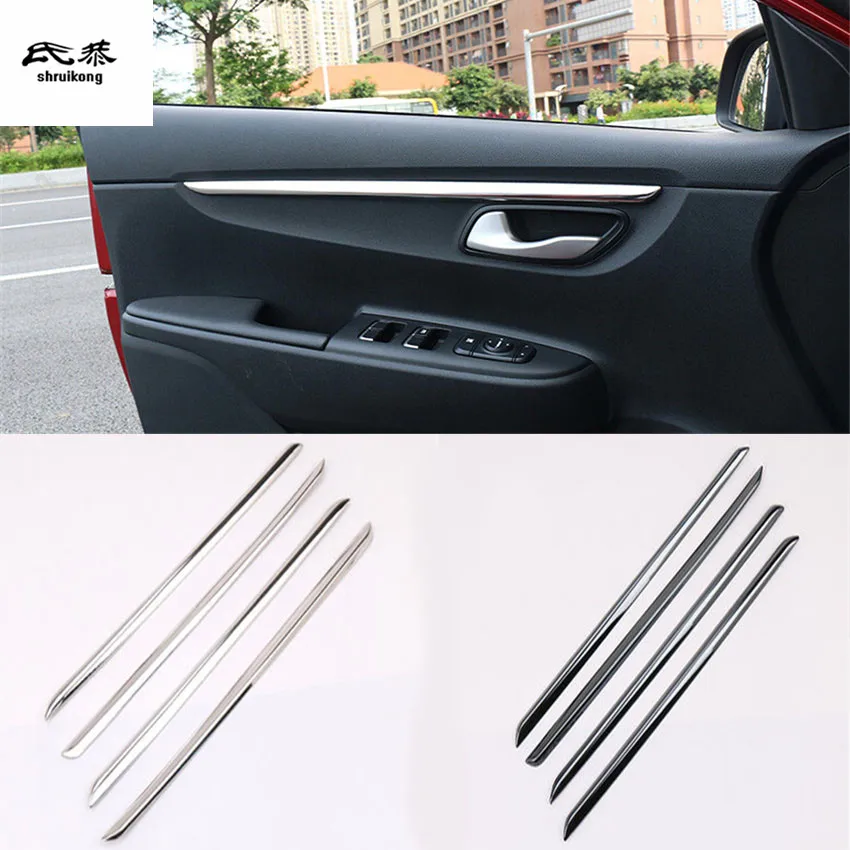Free shipping 4pcs/lot stainless steel four Interior doors decoration cover for 2017 2018 KIA RIO 4 car accessories
Free shipping 4pcs/lot stainless steel four Interior doors decoration cover for 2017 2018 KIA RIO 4 car accessories