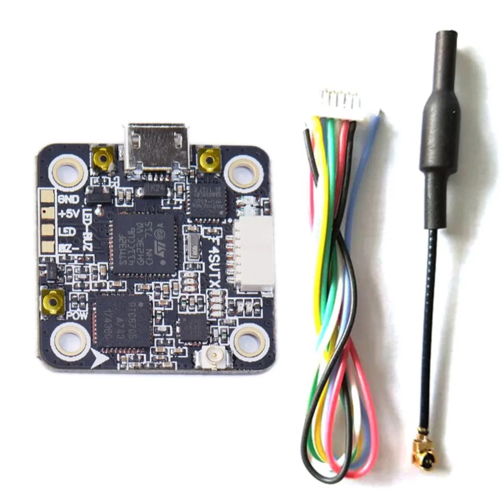 

F4_SVTX STM32F411C Flight Controller Integrated 5.8G 48CH 25/100/200mW Switchable VTX OSD 20x20mm For RC Models Quadcopter Parts