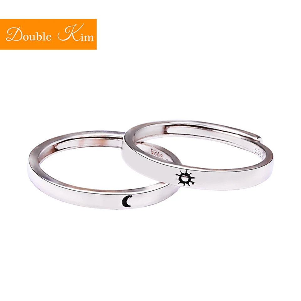 Sun Moon Couples Adjustable Ring Copper Alloy Silver Plating Lovers' Rings Fashion Trendy Women Jewelry Birthday Gift
Sun Moon Couples Adjustable Ring Copper Alloy Silver Plating Lovers' Rings Fashion Trendy Women Jewelry Birthday Gift