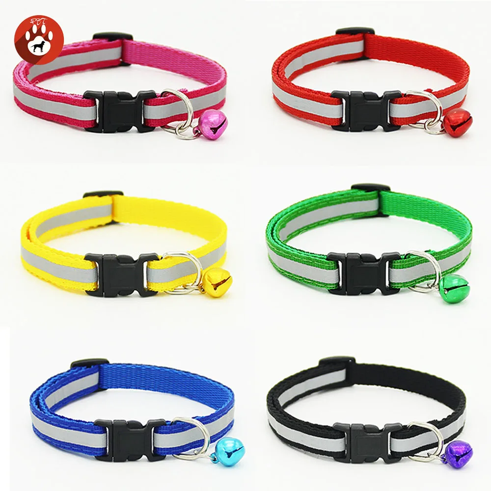 Nylon Reflective Breakaway dog Collar for Small Dogs Cat Puppy Necklace with Bell For Chihuahua Pet Products Accessories
Nylon Reflective Breakaway dog Collar for Small Dogs Cat Puppy Necklace with Bell For Chihuahua Pet Products Accessories