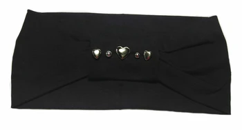 k17325 2017 Fashion metallic heart studs hair headbands hair accessories elastic cotton yoga head band custom headband
k17325 2017 Fashion metallic heart studs hair headbands hair accessories elastic cotton yoga head band custom headband