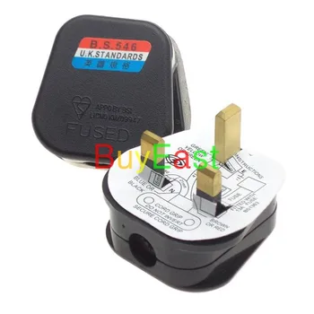 Lot 2 UK, Ireland, Malaysia, Singapore, HK 13A Fused Rewireable Plug BS1363 13A
Lot 2 UK, Ireland, Malaysia, Singapore, HK 13A Fused Rewireable Plug BS1363 13A