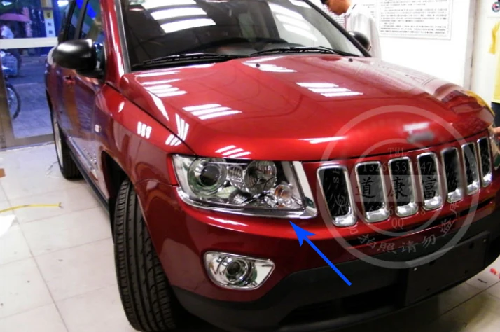 For Jeep Compass 2011-2016 ABS Chrome Head Light Lamp Cover Trim Car Accessories Stickers
For Jeep Compass 2011-2016 ABS Chrome Head Light Lamp Cover Trim Car Accessories Stickers