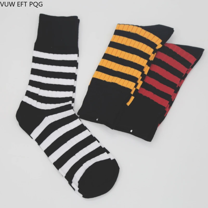 Fashion street cool boy girl socks black yellow stripe style sock rock roll hip hop men women cotton high quality 1Pairs/a Lot
Fashion street cool boy girl socks black yellow stripe style sock rock roll hip hop men women cotton high quality 1Pairs/a Lot