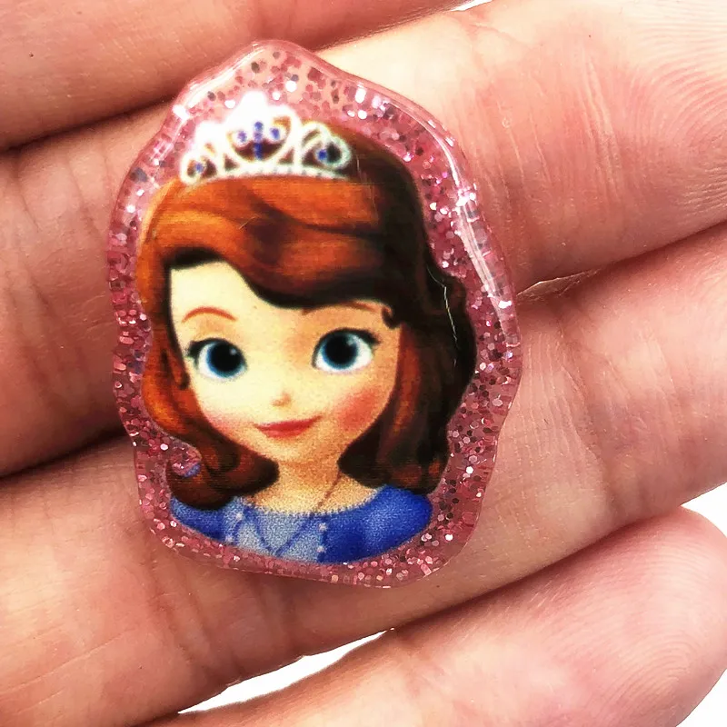 10Pcs Cute Princess Sofia Resin Flat Back Cabochons For DIY Phone Case Decoration Scrapbooking Craft Jewelry Making Charms
10Pcs Cute Princess Sofia Resin Flat Back Cabochons For DIY Phone Case Decoration Scrapbooking Craft Jewelry Making Charms