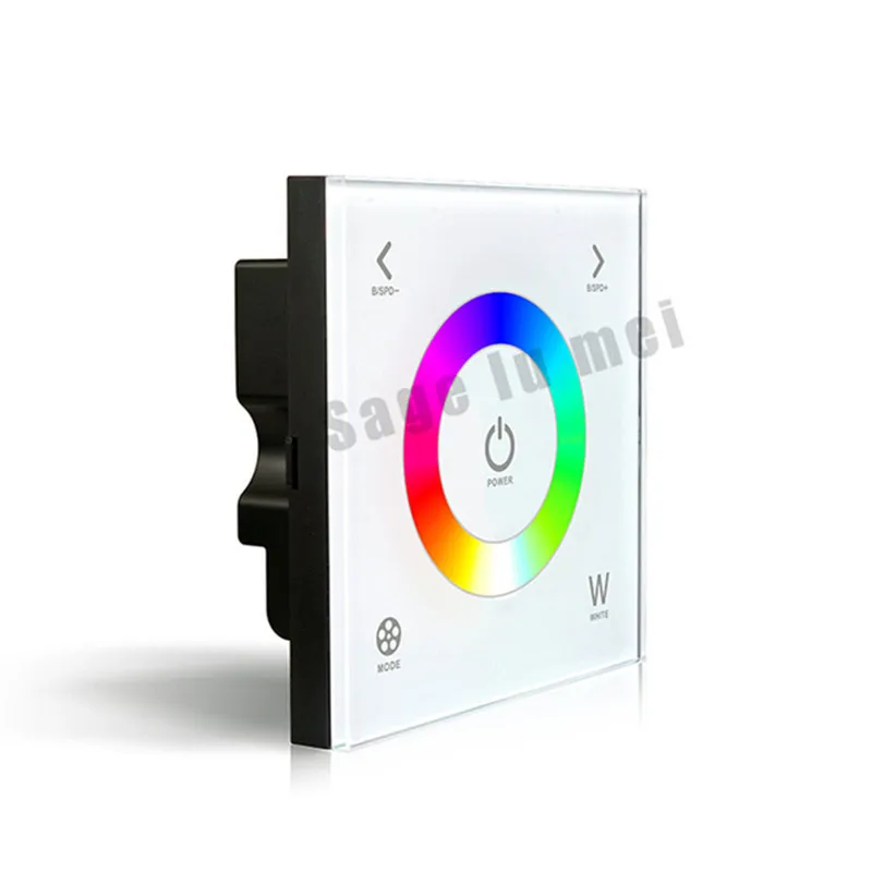 LTECH DX4 2.4G DMX512 Wall-mounted Touch Panel Controller Full Color RGBW LED wireless Dimmer for 5050 3528 strip lamp bulb | Освещение