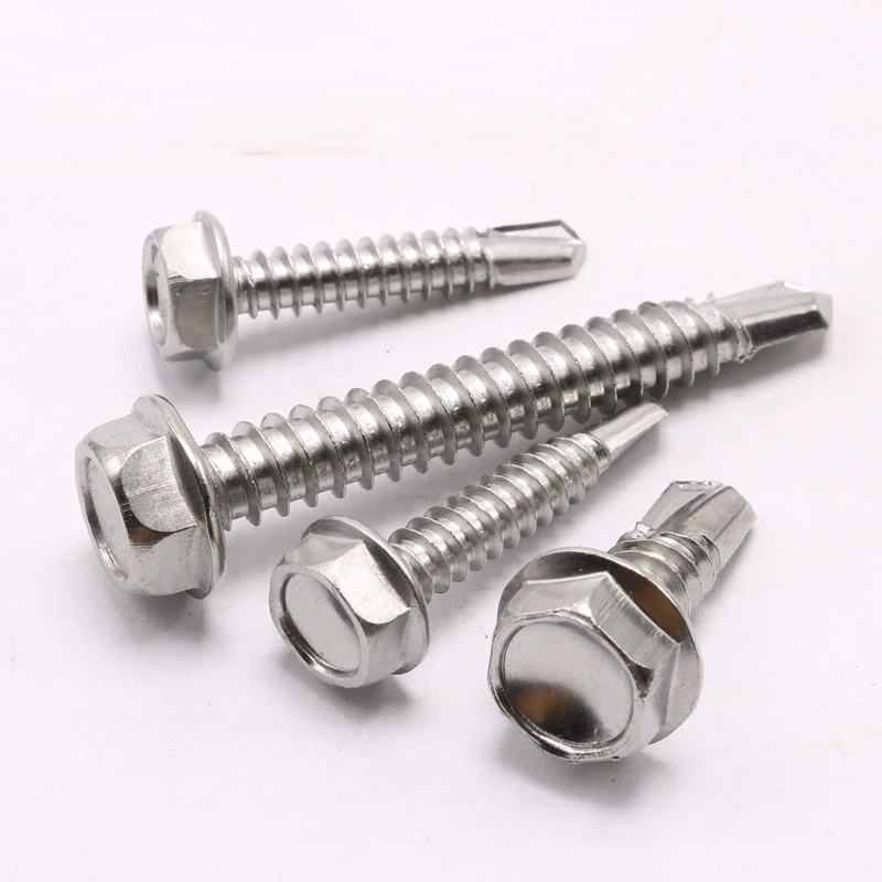 

Hex Self Drilling Screw Bolt Hexagonal Self Tapping Tail Screws Stainless Steel M4.2 M4.8 M5.5 M6.3