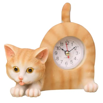 The fun will wag the tail of the cat clock Cute cat desktop clock decoration Cute dog Mini desktop clock
The fun will wag the tail of the cat clock Cute cat desktop clock decoration Cute dog Mini desktop clock