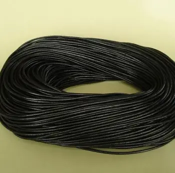 100M/lot light brown black brown 1.5mm real wax Round COW Genuine Leather Cord Bracelet Necklace DIY Rope String Thread y34434
100M/lot light brown black brown 1.5mm real wax Round COW Genuine Leather Cord Bracelet Necklace DIY Rope String Thread y34434