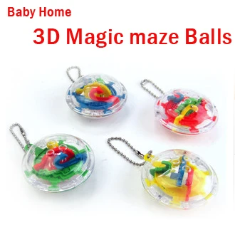 Mini 3D Maze Magic Balls for develop intelligence Children Toys Free Shipping Intellect Ball 
Mini 3D Maze Magic Balls for develop intelligence Children Toys Free Shipping Intellect Ball