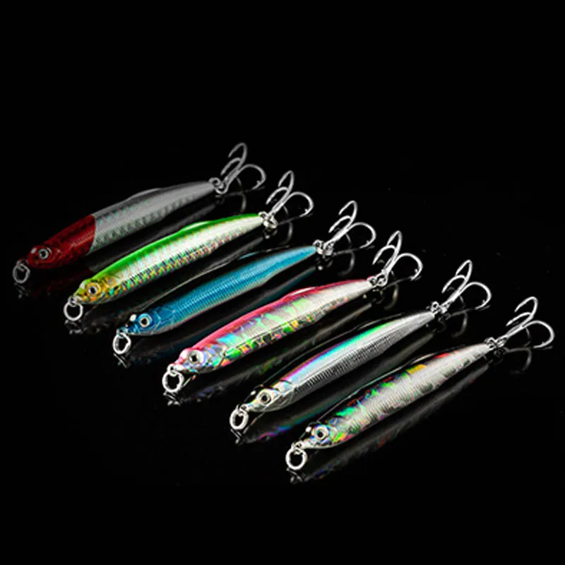 High Quality 7.8cm 10.5g Hard Spanish Mackerel Fishing Fake Lure Artificial Baits Outdoor Casting Jigging Boat Fishing Equipment
High Quality 7.8cm 10.5g Hard Spanish Mackerel Fishing Fake Lure Artificial Baits Outdoor Casting Jigging Boat Fishing Equipment
