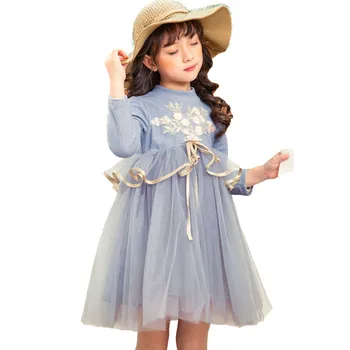 Kids Dress for Girls Princess Flower Girl Party Dress Vestidos Autumn Long Sleeve Girls 3D Flower Tutu Dresses D1058
Kids Dress for Girls Princess Flower Girl Party Dress Vestidos Autumn Long Sleeve Girls 3D Flower Tutu Dresses D1058