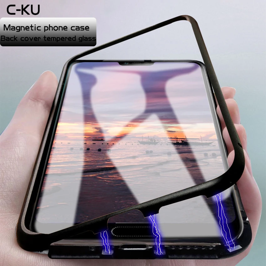 Magnetic Adsorption Tempered Glass Back Cover Phone Case for Huawei Mate 10 20 X P10 P20 Pro Lite Honor 10 V10 Play 8x Nova 3 3i
Magnetic Adsorption Tempered Glass Back Cover Phone Case for Huawei Mate 10 20 X P10 P20 Pro Lite Honor 10 V10 Play 8x Nova 3 3i