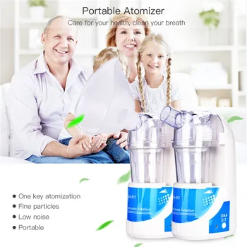 Family Ultrasonic Nebulizer Home Asthma Inhaler Automizer Adult Inhale Nebulizer Children Mask Atomizer Face Nozzle Steamer 0
Family Ultrasonic Nebulizer Home Asthma Inhaler Automizer Adult Inhale Nebulizer Children Mask Atomizer Face Nozzle Steamer 0