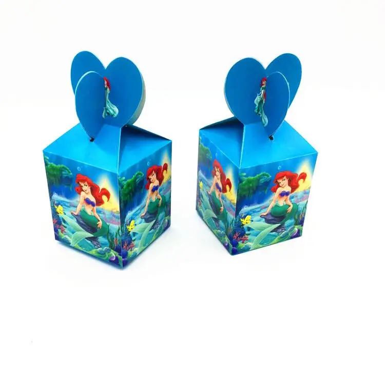 12pcs Little Mermaid Theme Candy Box Gift Favor Box Birthday Party Suppliers Gifts Bag Box
12pcs Little Mermaid Theme Candy Box Gift Favor Box Birthday Party Suppliers Gifts Bag Box