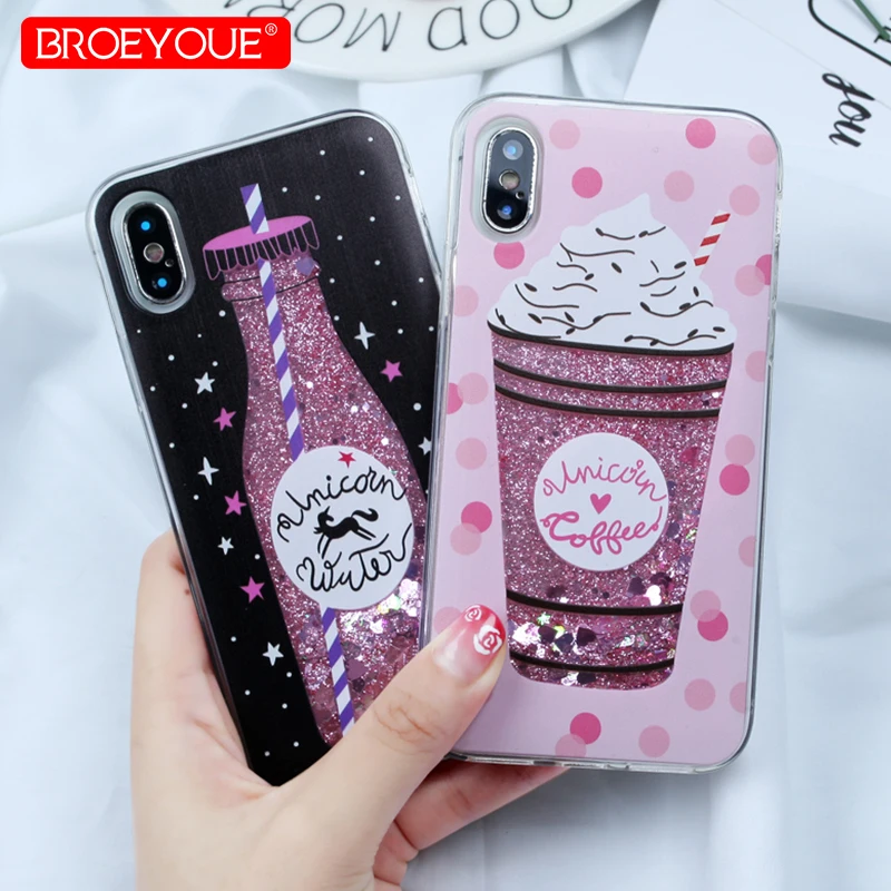 Glitter Liquid Phone Case for iPhone 7 8 Plus 6 Plus Case Bling Quicksand Unicorn Sequins For iPhone X SE 5 5S 8 6 6S Plus Cover
Glitter Liquid Phone Case for iPhone 7 8 Plus 6 Plus Case Bling Quicksand Unicorn Sequins For iPhone X SE 5 5S 8 6 6S Plus Cover