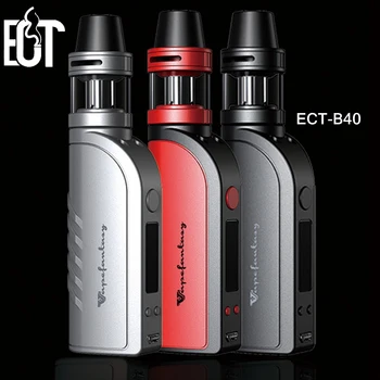 Original ECT B40 Electronic Cigarette Hookah Box Mod Vape 40W Tank Atomizer Temperature Control With 2200mAh Built-in Battery
Original ECT B40 Electronic Cigarette Hookah Box Mod Vape 40W Tank Atomizer Temperature Control With 2200mAh Built-in Battery