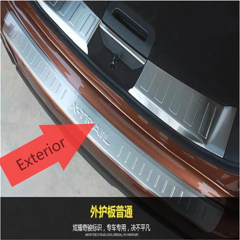 Fit For Nissan X-TRAIL Rogue T32 2014 2015 2016 Stainless Steel Exterior Rear Bumper Protector Sill Threshold Plate Car Styling
Fit For Nissan X-TRAIL Rogue T32 2014 2015 2016 Stainless Steel Exterior Rear Bumper Protector Sill Threshold Plate Car Styling