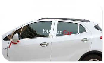 Fit for Opel Mokka 2013-2015 / Mokka X 2016-2019 Car Accessories Steel Full Window Trims With Center Pillar Trim 24pcs
Fit for Opel Mokka 2013-2015 / Mokka X 2016-2019 Car Accessories Steel Full Window Trims With Center Pillar Trim 24pcs