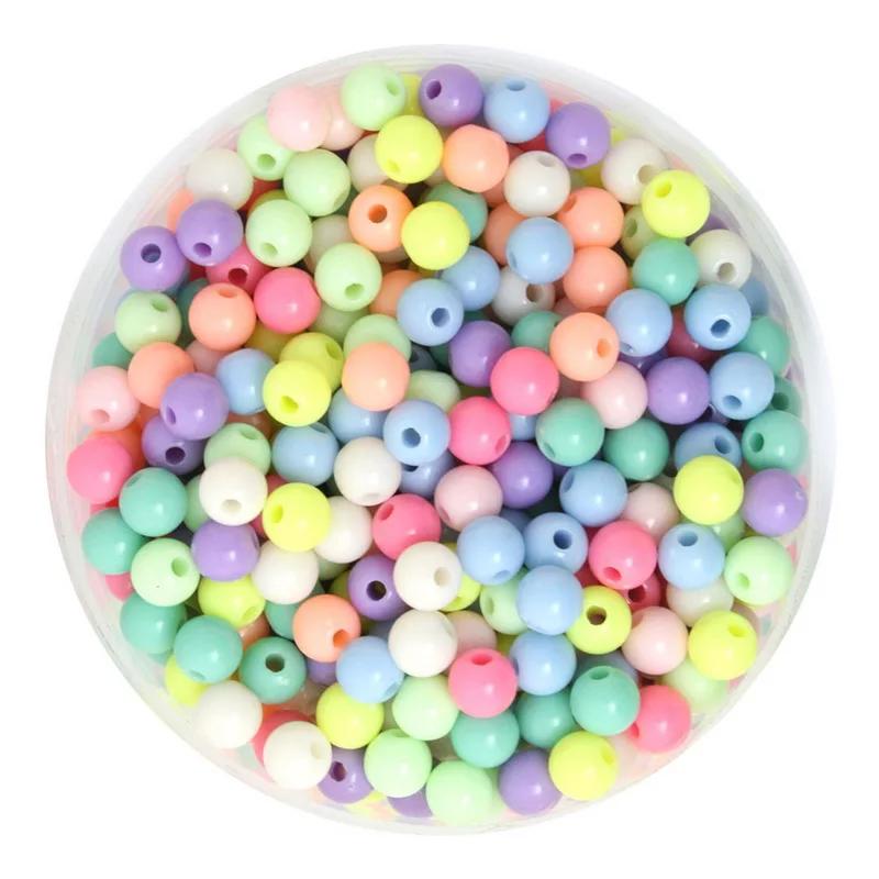 Size 4/6/8/10/12/8x9mm Color Random Mixed Assorted Bright Colors Acrylic Loose Spacer Plastic Round Beads For DIY Cloth Sewing
Size 4/6/8/10/12/8x9mm Color Random Mixed Assorted Bright Colors Acrylic Loose Spacer Plastic Round Beads For DIY Cloth Sewing