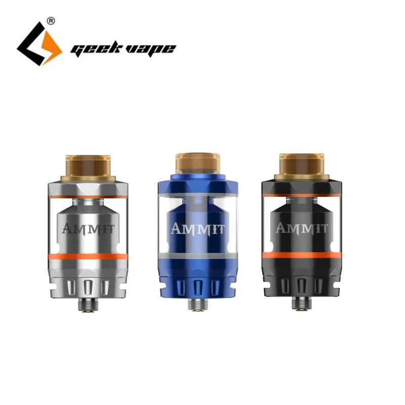 Original Geekvape Ammit Dual Coil RTA Electronic Cigarette Rebuildable Dripping Atomizer Ammit Tank RDTA 3ml/6ml 27mm Vaporizer
Original Geekvape Ammit Dual Coil RTA Electronic Cigarette Rebuildable Dripping Atomizer Ammit Tank RDTA 3ml/6ml 27mm Vaporizer