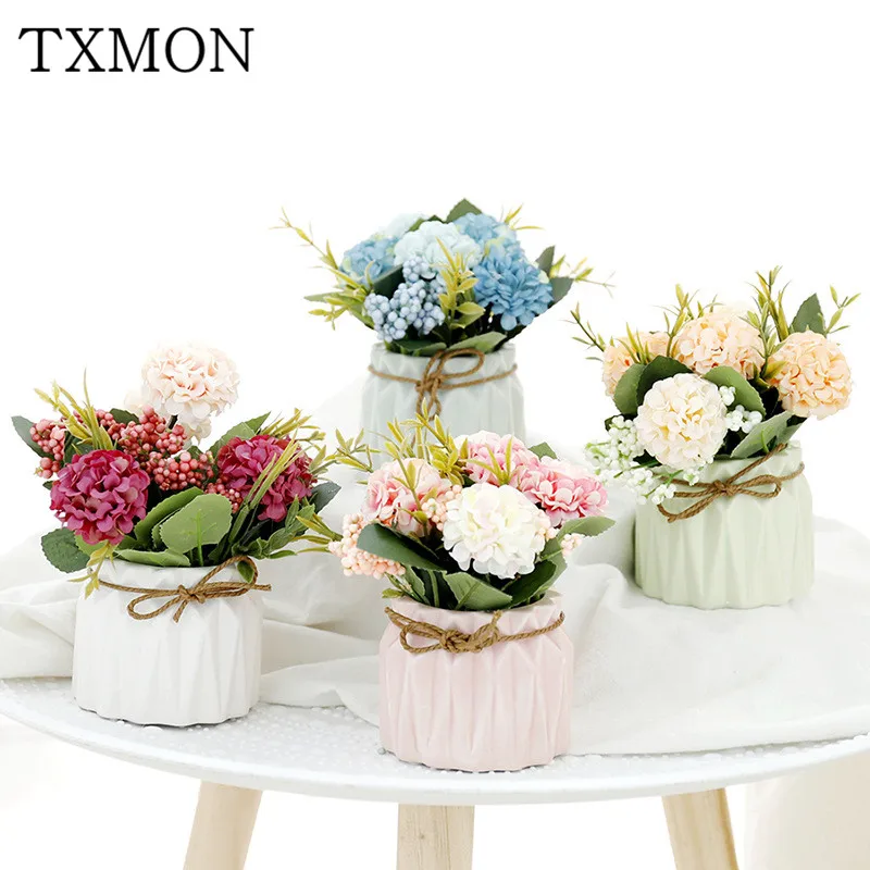 European-style simulation rose plant potted home holiday party wedding decoration fake flower pot landscape decoration
European-style simulation rose plant potted home holiday party wedding decoration fake flower pot landscape decoration