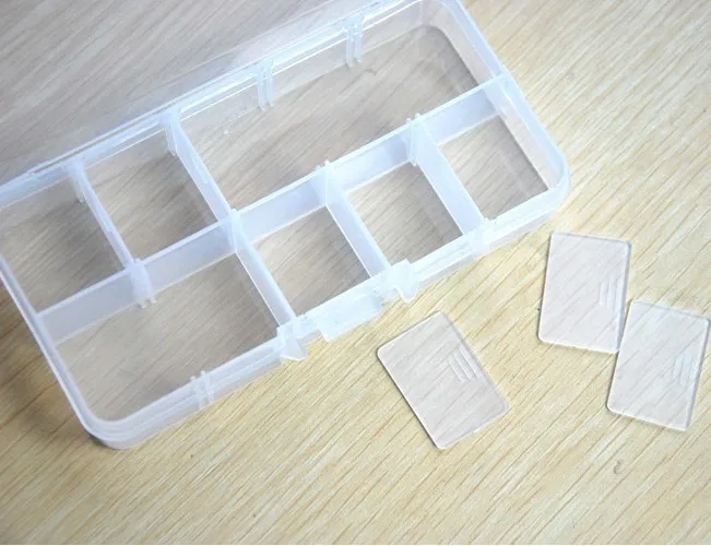 Wholesale 2015 Hot Selling Plastic 10 Slots Pill boxes Craft Organizer Beads Adjustable Jewelry Storage Box Case 12 x 6.5 x 2cm
Wholesale 2015 Hot Selling Plastic 10 Slots Pill boxes Craft Organizer Beads Adjustable Jewelry Storage Box Case 12 x 6.5 x 2cm