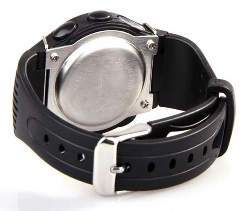4 Finger Touch Heart Rate Monitor Watch + Calorie Counter & Burning Fat Data + Alarm & Stop Watch Infrared Penetrable Cardio Watch