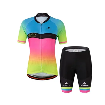 MILOTO Fluorescent Green Cycling Jersey Kit Womens Bike Bicycle Jerseys Tops and Shorts Sets S-4XL 
MILOTO Fluorescent Green Cycling Jersey Kit Womens Bike Bicycle Jerseys Tops and Shorts Sets S-4XL