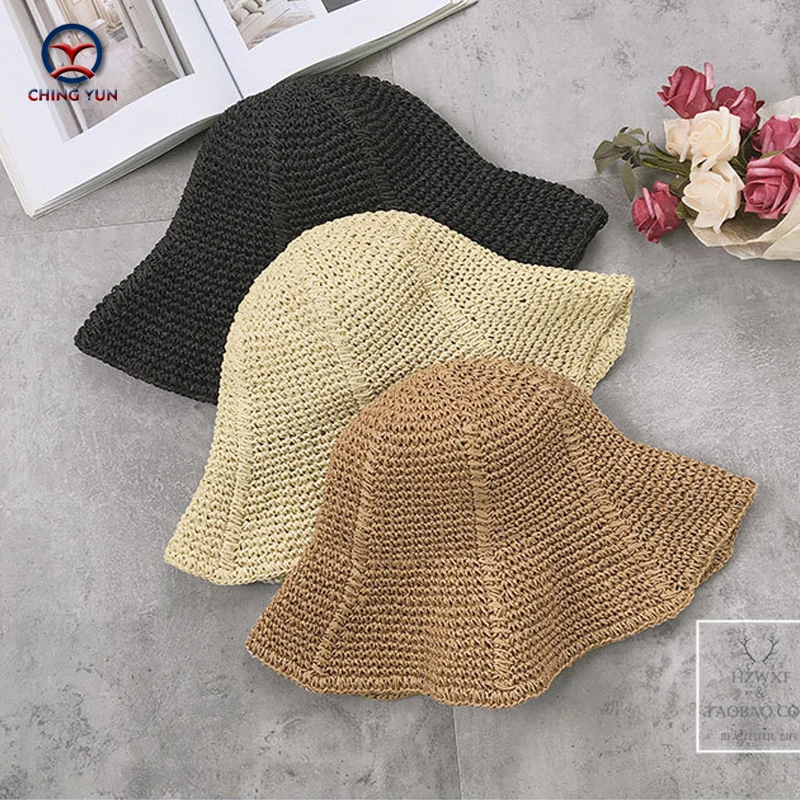 CHING YUN Summer Women hat korea style sun hat Lafite straw brim style beach Fisherman's hat foldable Seaside travel leisure hat
CHING YUN Summer Women hat korea style sun hat Lafite straw brim style beach Fisherman's hat foldable Seaside travel leisure hat