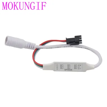 DC5-24V SP002E 3Key Mini RGB Controller Micro-Controler for Dream Full Color WS2811 SK6812 WS2812B LED Pixel Strip light
DC5-24V SP002E 3Key Mini RGB Controller Micro-Controler for Dream Full Color WS2811 SK6812 WS2812B LED Pixel Strip light