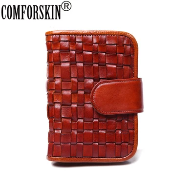 COMFORSKIN Billetera Masculina Handmade Knitting Genuine Leather 2019 Notebook Style Men Wallets with Detachable Zipper Purse
COMFORSKIN Billetera Masculina Handmade Knitting Genuine Leather 2019 Notebook Style Men Wallets with Detachable Zipper Purse