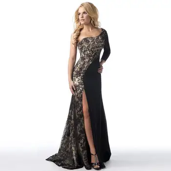Nice Explosion Free Delivery Door Sexy O Collar Irregular Lace Stitching Split Back Dress high-end New Dress Plus Size Vestidos
Nice Explosion Free Delivery Door Sexy O Collar Irregular Lace Stitching Split Back Dress high-end New Dress Plus Size Vestidos