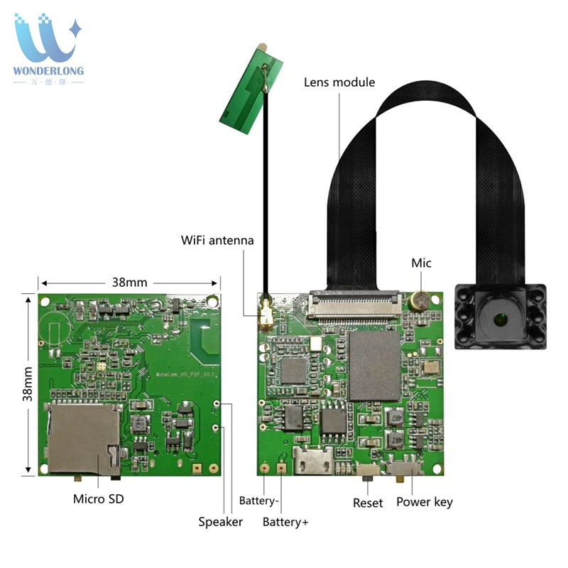 H.264 Night Vision Full HD 1080P Wireless WiFi IP Mini Camera Video Recorder Digital Small DIY CCTV Camera Camcorder Module
H.264 Night Vision Full HD 1080P Wireless WiFi IP Mini Camera Video Recorder Digital Small DIY CCTV Camera Camcorder Module