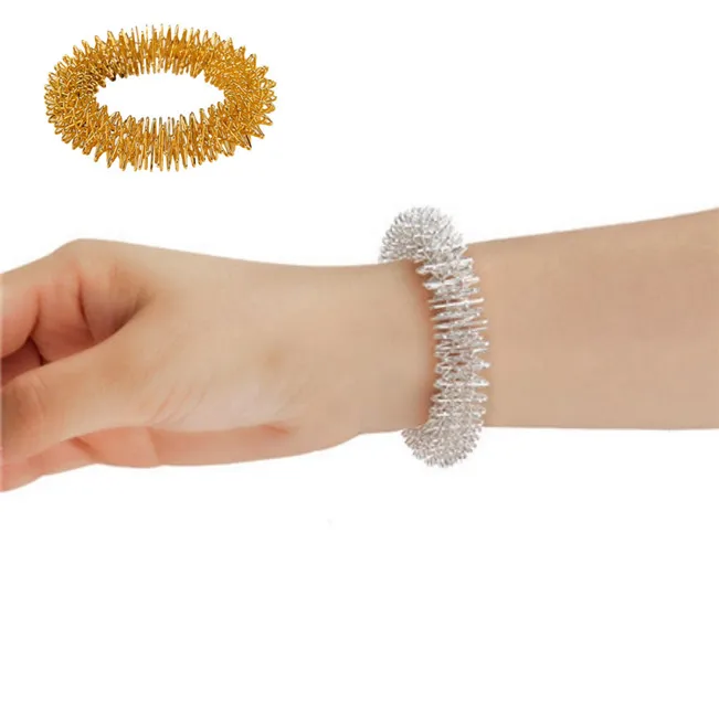 Finger Wrist Massage Ring Acupuncture Ring Health Care Body Massager Relax Acupressure Hand Massage Bracelet
Finger Wrist Massage Ring Acupuncture Ring Health Care Body Massager Relax Acupressure Hand Massage Bracelet
