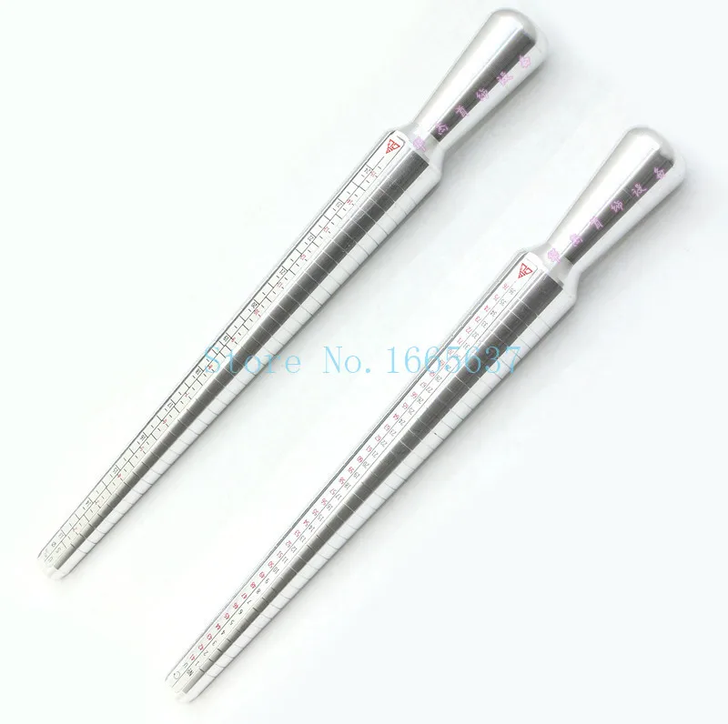 Silver Metal Guage Mandrel Measure Ring Stick,4 Scale Ring Measuring Stick EUR US JAPAN HK,Ring Finger Sizing Standard Tool
Silver Metal Guage Mandrel Measure Ring Stick,4 Scale Ring Measuring Stick EUR US JAPAN HK,Ring Finger Sizing Standard Tool