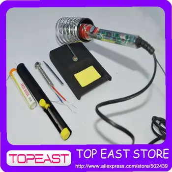 Free shipping 2 roundPin Plug Temperature Adjustable Electric Soldering Iron AC 220-240V 60w+Solder+pump+heater+lone life tip
Free shipping 2 roundPin Plug Temperature Adjustable Electric Soldering Iron AC 220-240V 60w+Solder+pump+heater+lone life tip