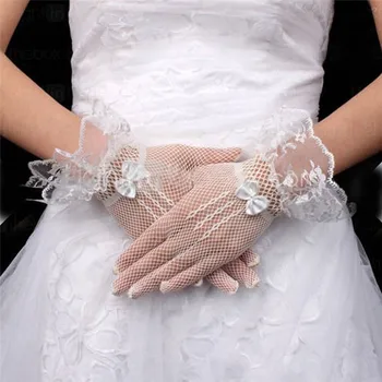 Woman Gloves White Black Lace Gloves Lace With Bow Wrist Length Show Gloves Ladies Girls Elegant Embroidered Gloves R3
Woman Gloves White Black Lace Gloves Lace With Bow Wrist Length Show Gloves Ladies Girls Elegant Embroidered Gloves R3