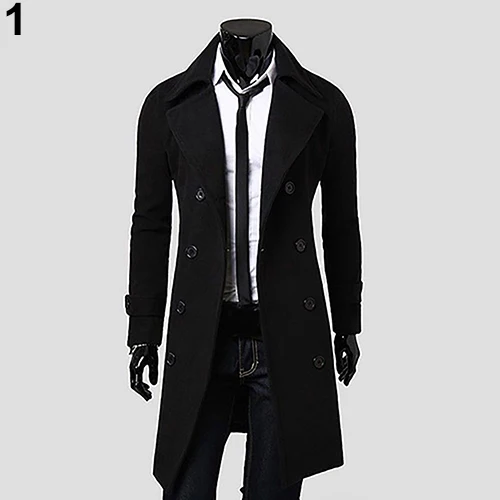 2017 New Men Winter Stylish Slim Double Breasted Trench Coat Long Jacket Outwear Overcoat
2017 New Men Winter Stylish Slim Double Breasted Trench Coat Long Jacket Outwear Overcoat