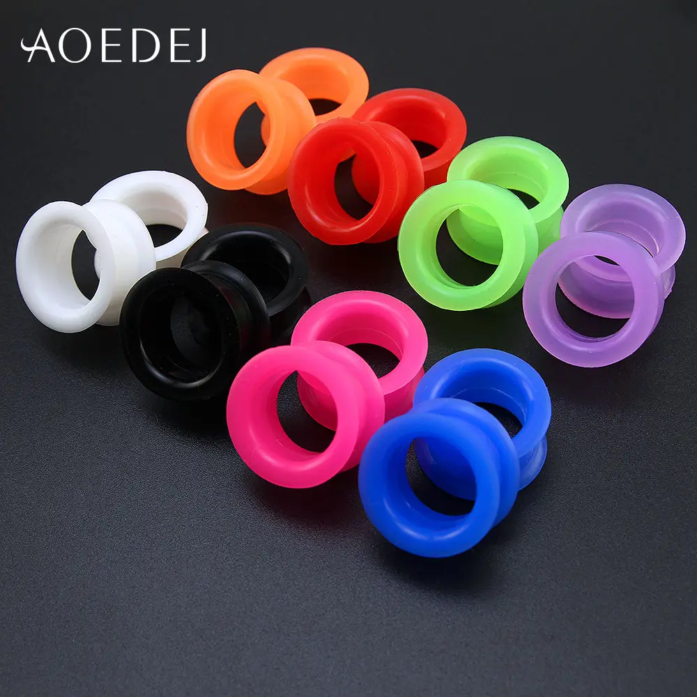 3 25mm Silikon Ohr Stecker Und Tunnel Piercing Expander Piercing Tuneles Ohr Tunnel 3mm Boden Bahren Stecker Oreille Ohr Messgerate Expander Piercing Ear Gaugesear Tunnel Aliexpress
