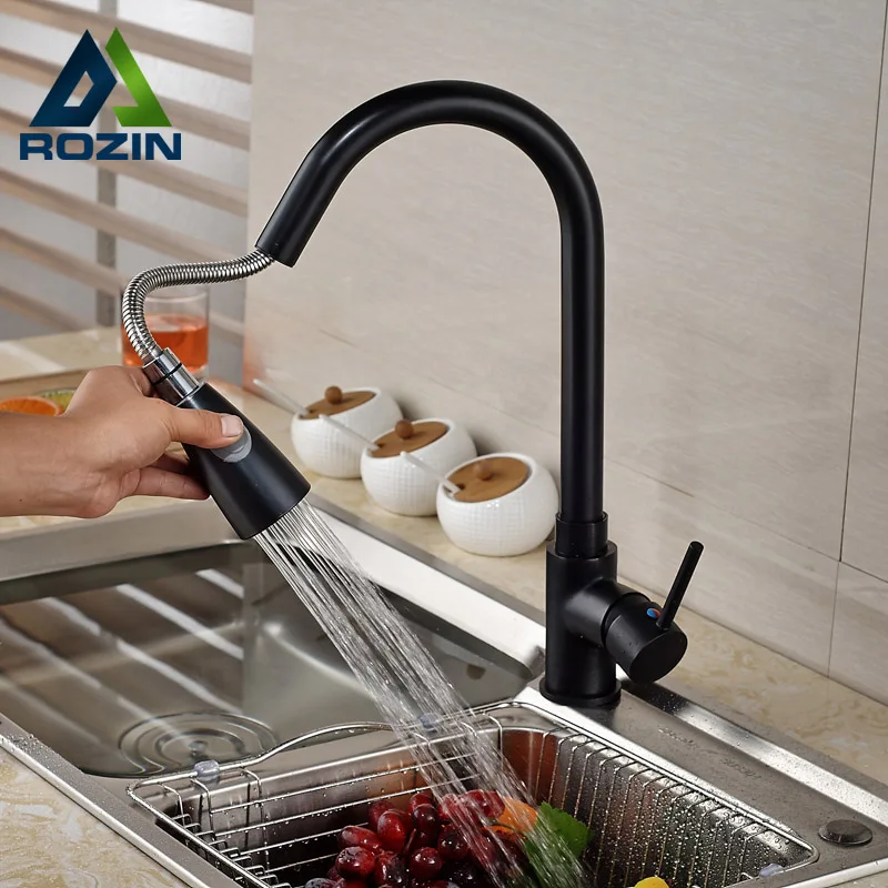 Oil Rubbed Bronze Deck Mount Pull Out Sprayer Kitchen Sink Faucet Deck Mount Kitchen Mixer Tap One Hole
Oil Rubbed Bronze Deck Mount Pull Out Sprayer Kitchen Sink Faucet Deck Mount Kitchen Mixer Tap One Hole