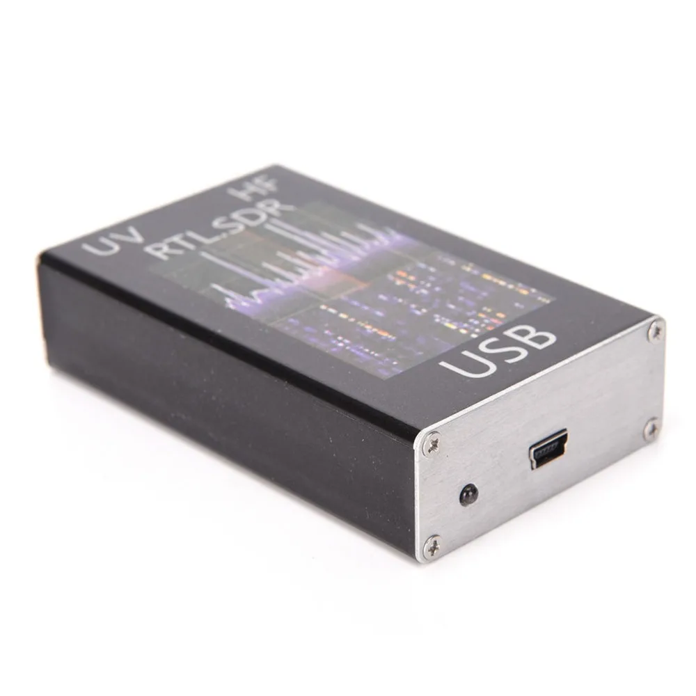 Любительский радиоприемник 100 кГц 1 7 ГГц полный диапазон UV HF RTL SDR USB тюнер приемник