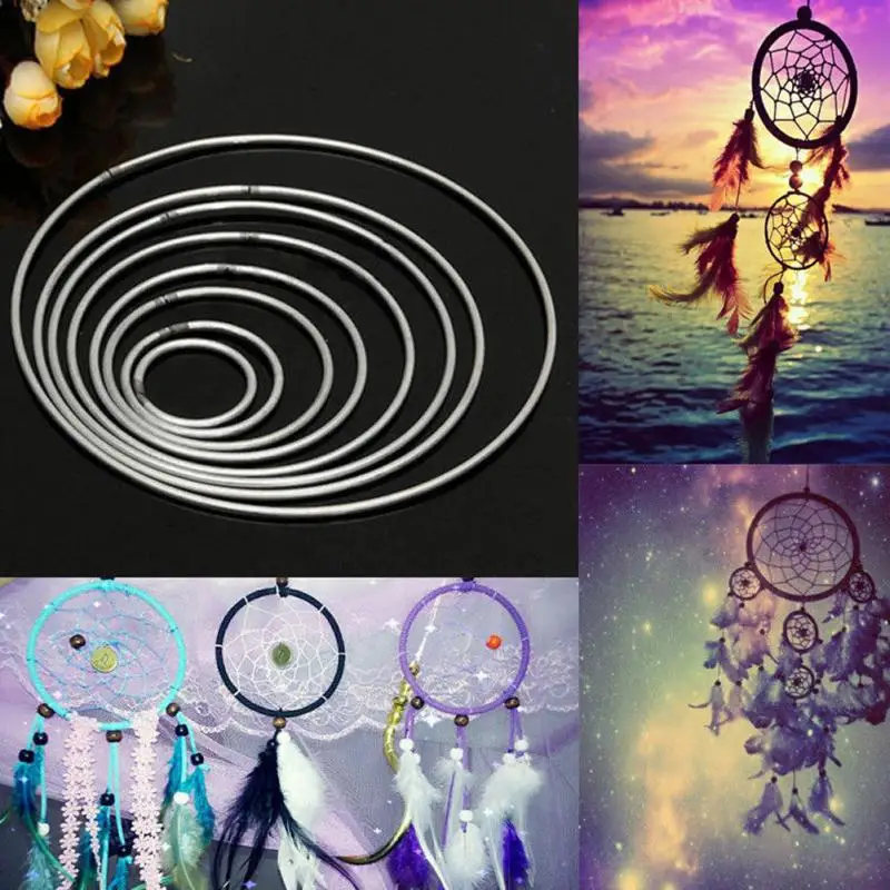 High Quality Iron Ring Welded Craft Wind Chimes DIY Decoration Prop Easy To Use Durable Handmade Hoop Hanging Ornament Gift #735
High Quality Iron Ring Welded Craft Wind Chimes DIY Decoration Prop Easy To Use Durable Handmade Hoop Hanging Ornament Gift #735