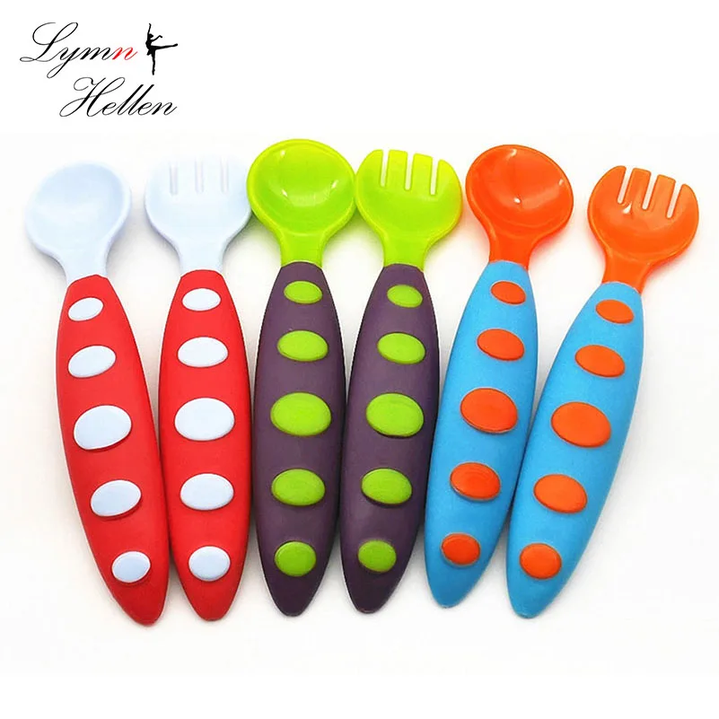 Baby Infant Toddler Feeding Spoon Fork Training Cutlery Safety Material 3 Colors Slip-resistant Self Feeding Tableware Flatware
Baby Infant Toddler Feeding Spoon Fork Training Cutlery Safety Material 3 Colors Slip-resistant Self Feeding Tableware Flatware